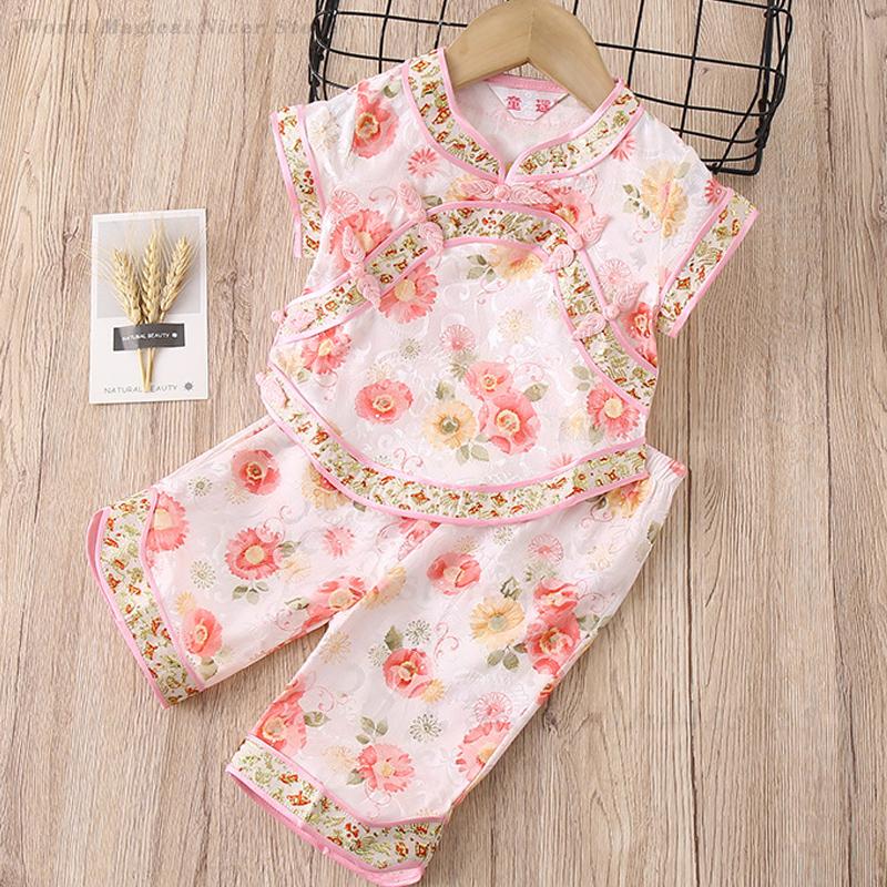 Summer Clothing Baby Girl - Setelan Tang Suit Bayi Perempuan Pakaian