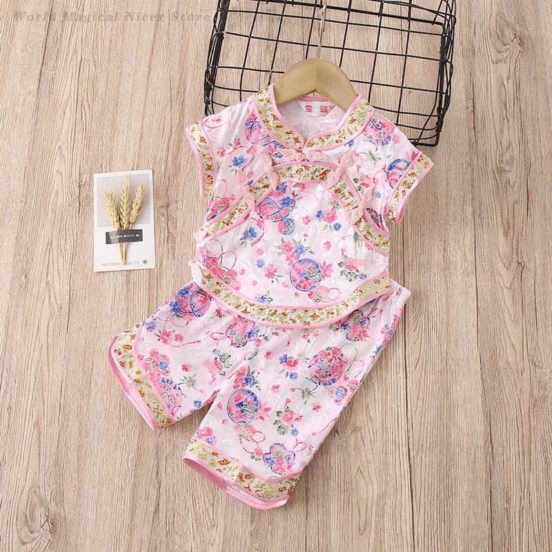 Setelan Tang Suit Bayi Perempu - Summer Clothing Baby Girl ulasan dan harga