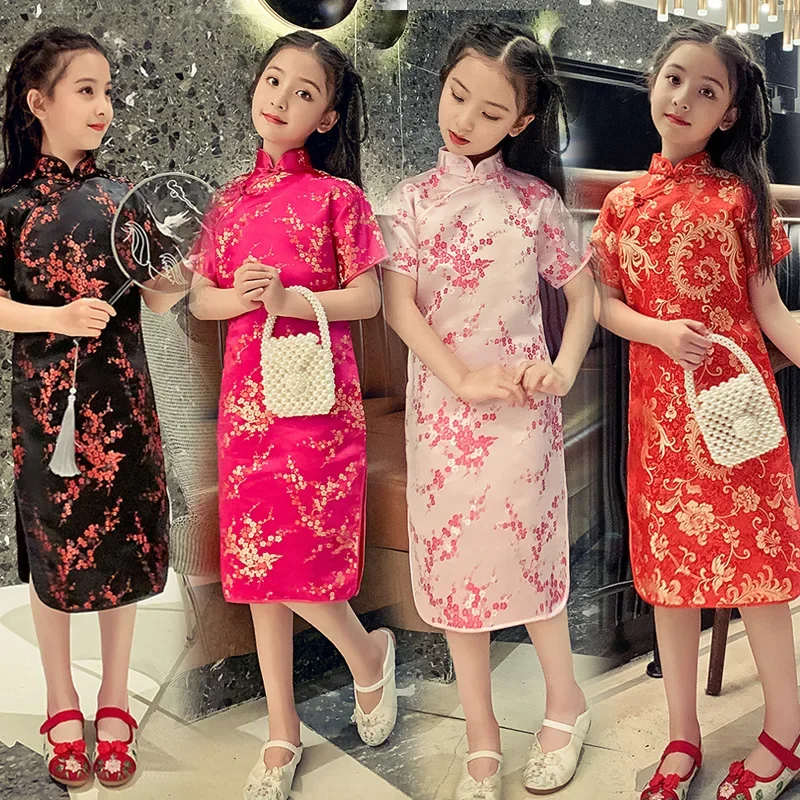 Gaun Cheongsam Anak Musim Pana - Summer Clothing Baby Girl ulasan dan harga