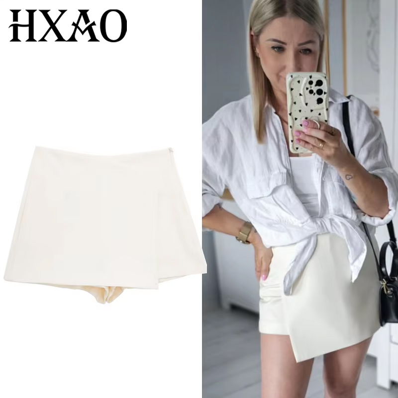 HXAO Rok Pendek Hitam Putih Ro - Summer Zara ulasan dan harga