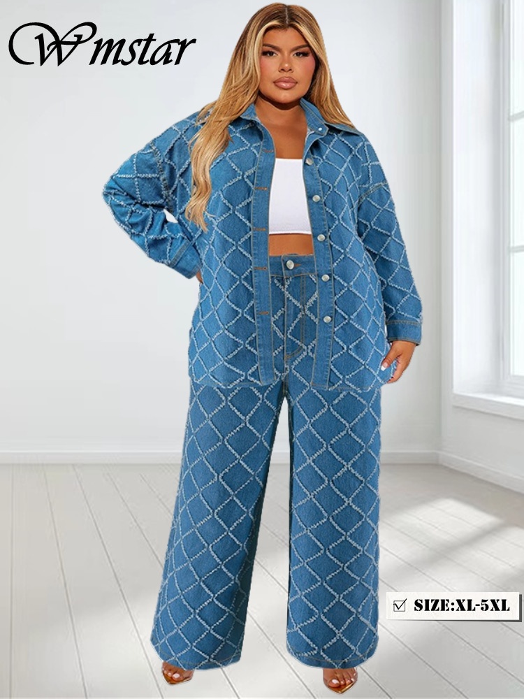 Wmstar set dua potong Denim uk - Summer Clothing Wholesale ulasan dan harga