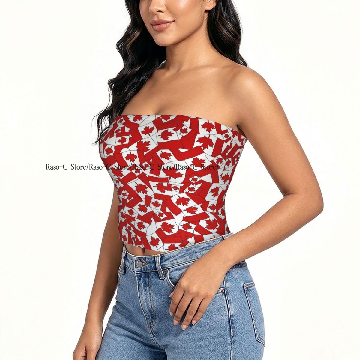 Atasan Crop Slim Tube Top Wani - Summer Clothing Women Canada ulasan dan harga